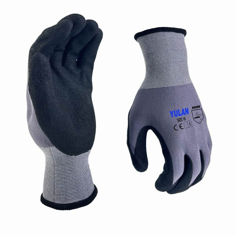 Nitrile Coated Gloves Factory - OEM Foam Nylon Spandex Safety