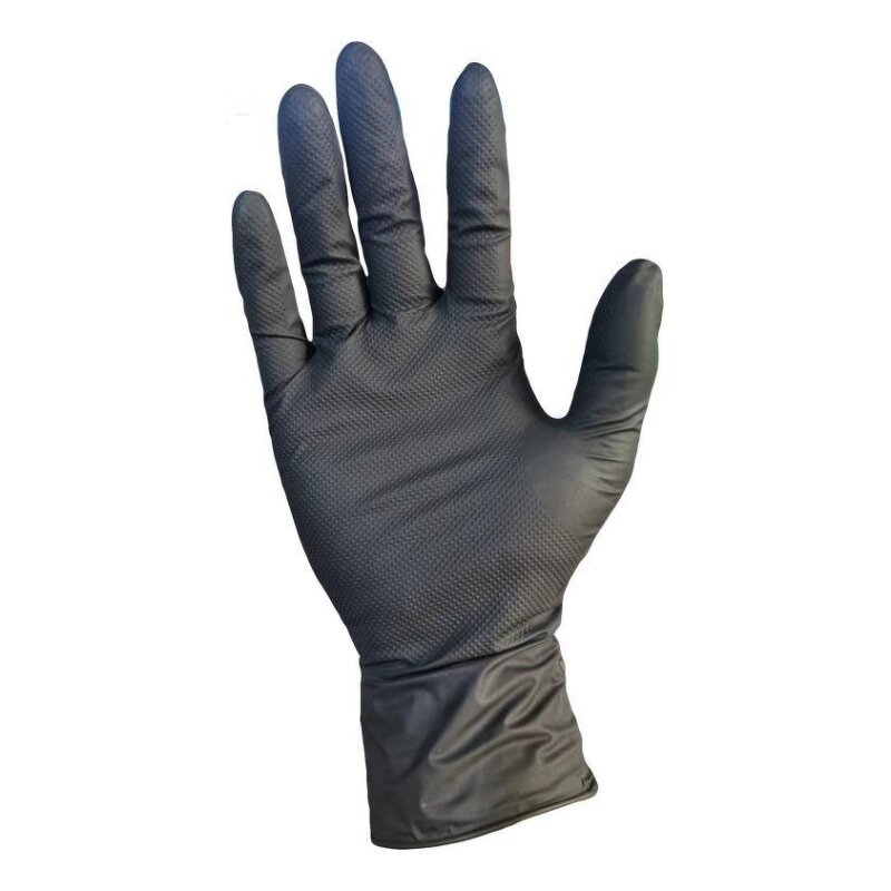 Nitrile Gloves Factory - OEM Chemical Resistant Diamond Textured