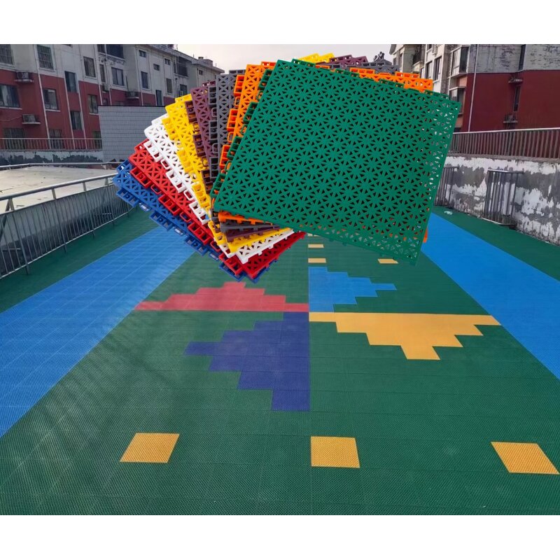 Suspended Flooring Factory - Colorful Portable PP Plastic Outdoor
