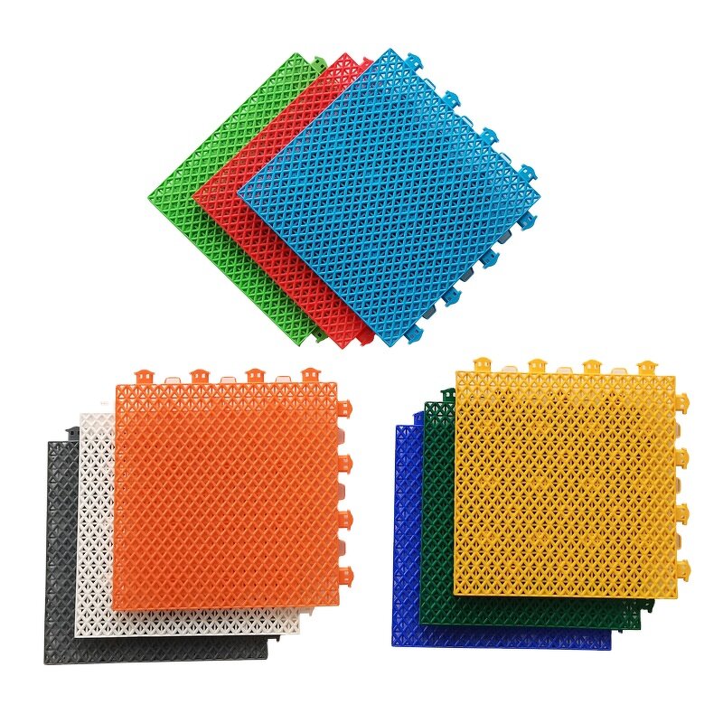 Interlocking Floor Tiles Factory - 34x34 Plastic Garage Sports
