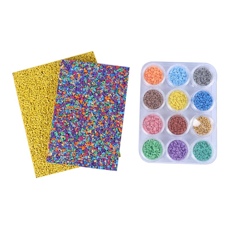 EPDM Rubber Granules Supplier - ISO9001 Anti-UV Colorful