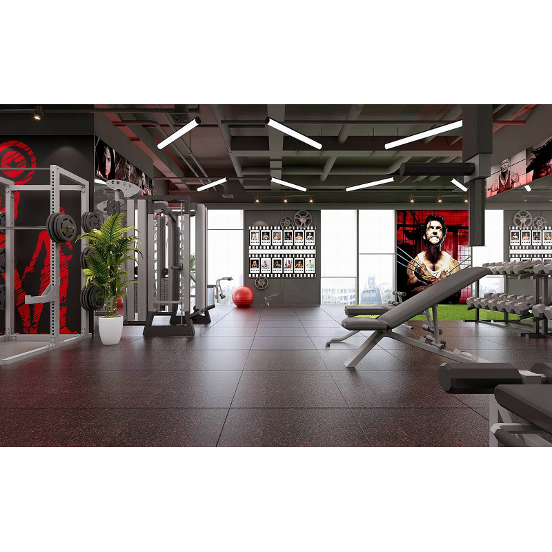 EPDM Rubber Gym Flooring Manufacturer - Quick-Snap Wear-Resistant