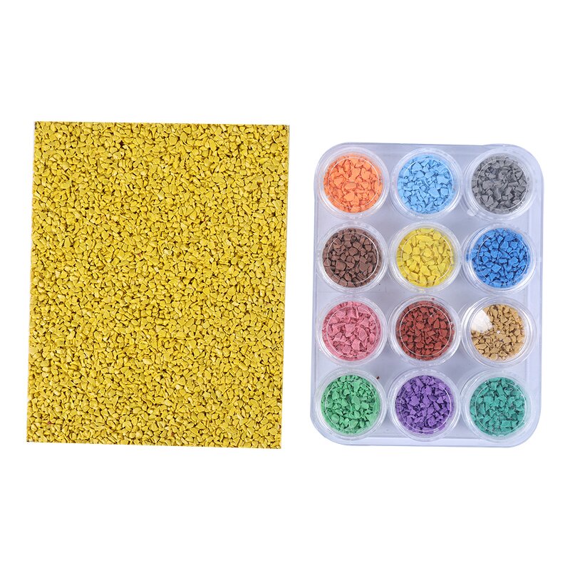 EPDM Rubber Granules Supplier - Recycled Safety Colorful Surface