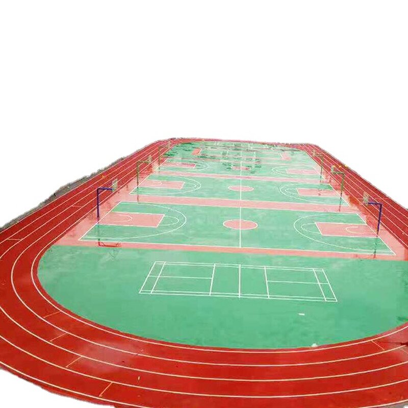 Running Track Material Manufacturer - Sandwich System Rubber Running