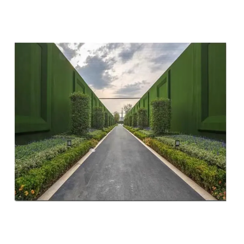 Artificial Grass Wall Factory - Green Plastic Grass Panels Carpet