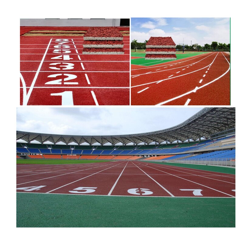 Rubber Running Track Factory - All Weather Tartan Prepared Running