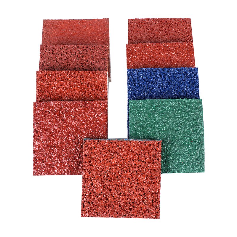 Rubber Running Track Factory - All Weather Sandwich System Tartan