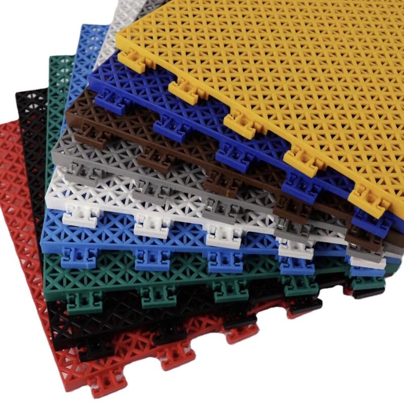 Interlocking Floor Tiles Manufacturer - Durable Outdoor Basketball Court