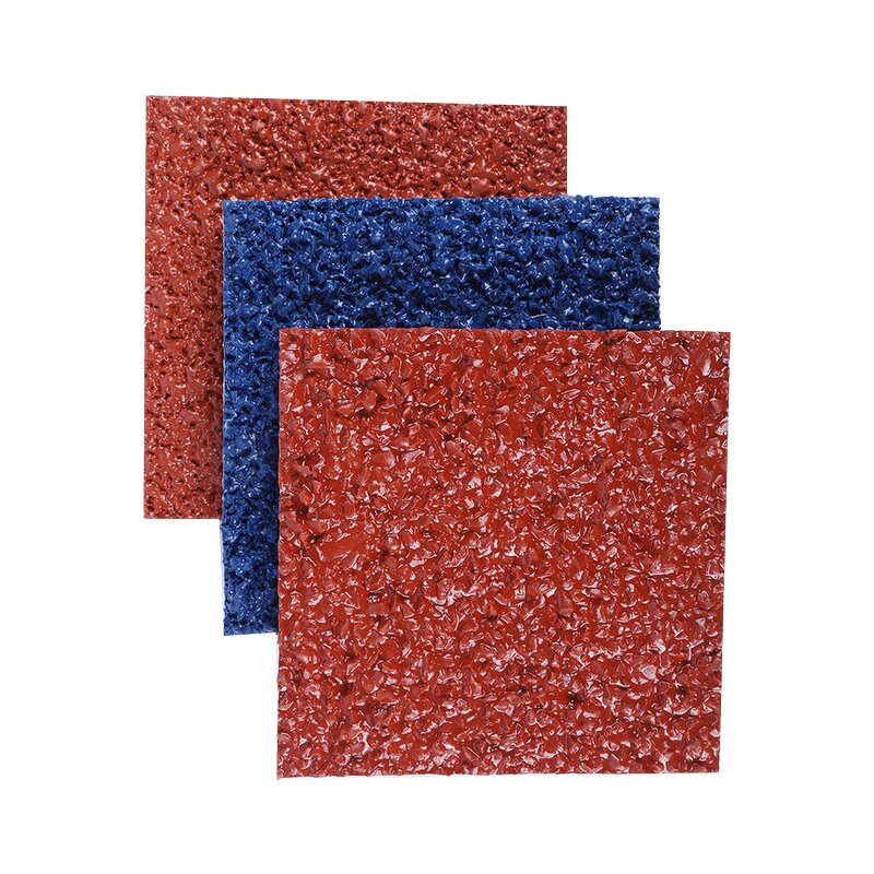 Rubber Running Track Factory - All Weather Sandwich System Tartan