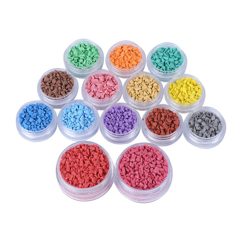 EPDM Rubber Particles Manufacturer - Recycled Safety Colorful Granulated