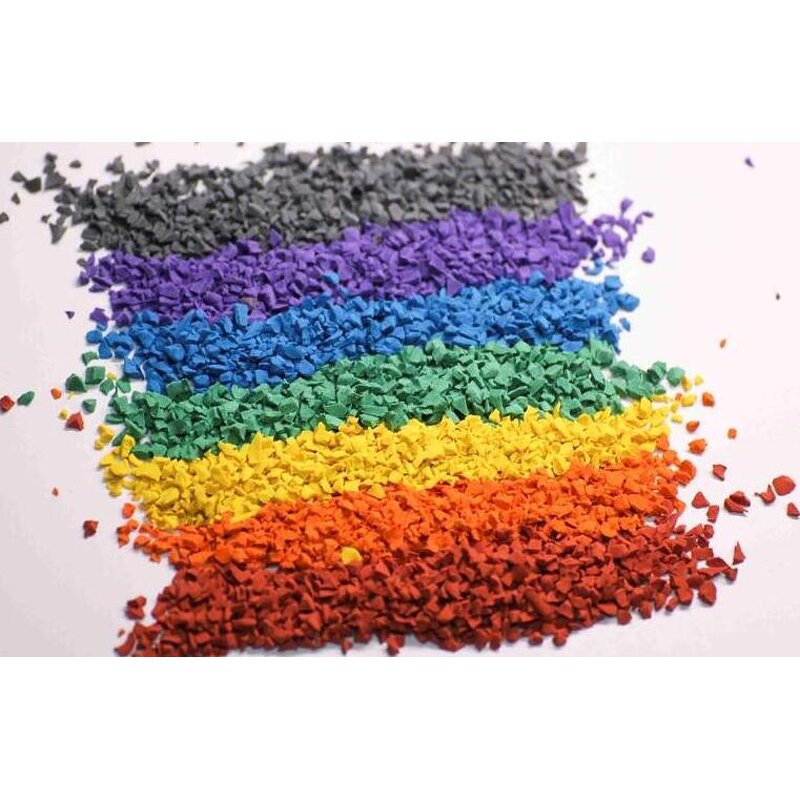 Gym Rubber Floor Mat Manufacturer - Non-toxic EPDM Granules Material