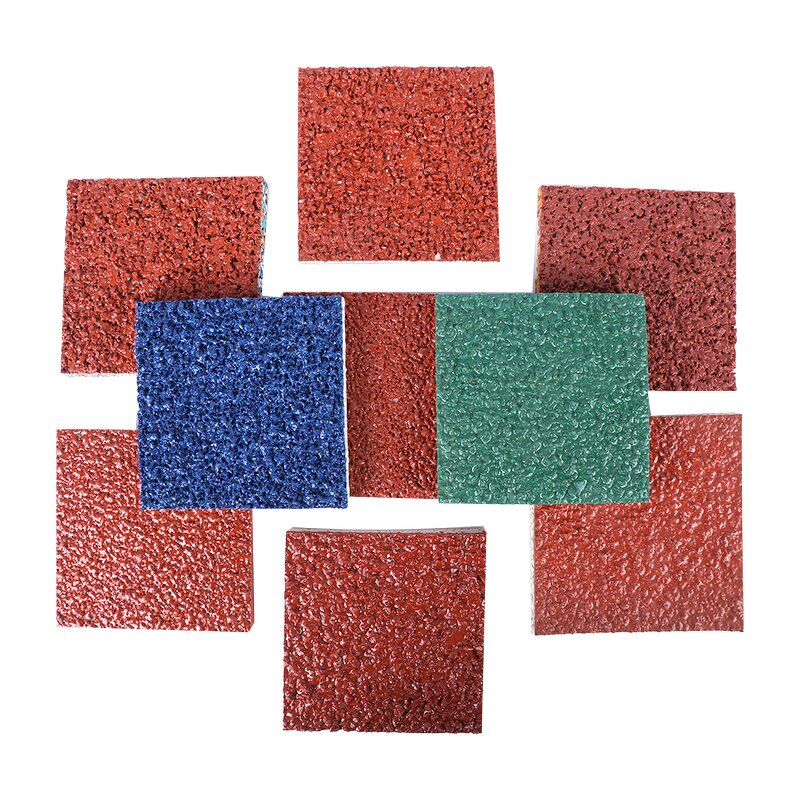 Rubber Running Track Factory - All Weather Sandwich System Tartan