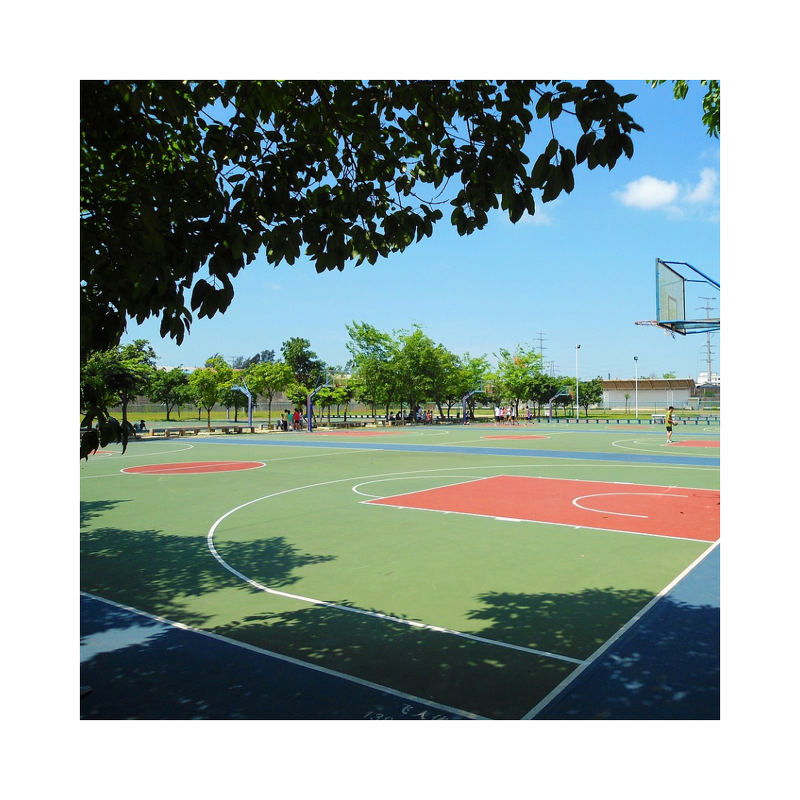 Sports Court Flooring Factory - Waterproof Silicon PU Eco-Friendly