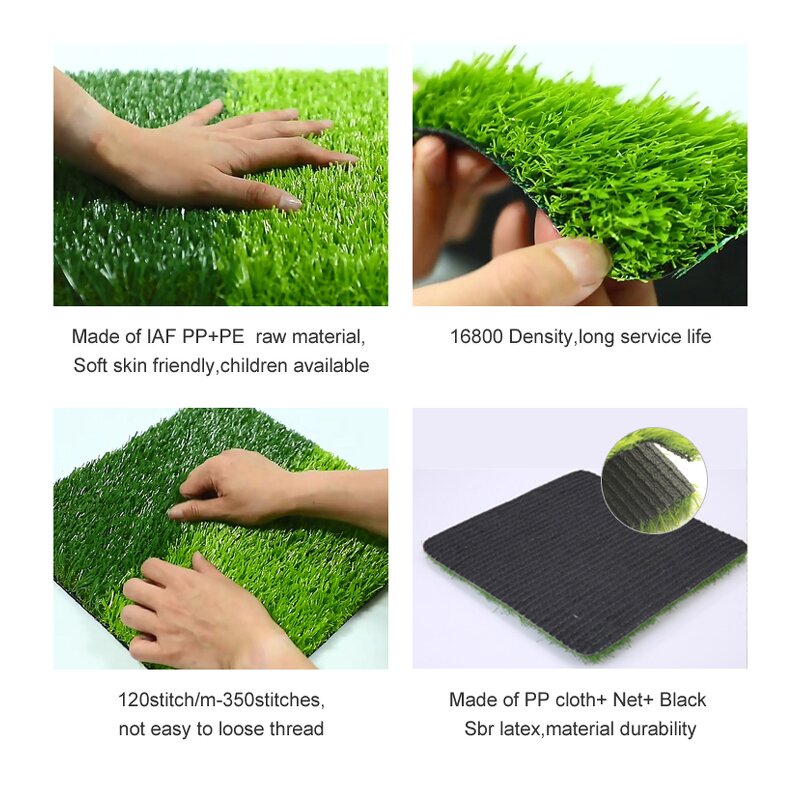 Artificial Grass Factory - Outdoor Green Lawn Soccer Field Turf