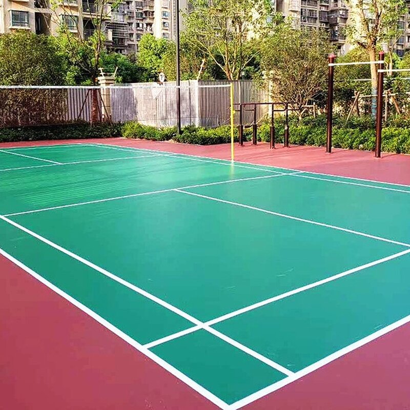 Acrylic Resin Flooring Manufacturer - 1.5mm Sport Court for Pickleball