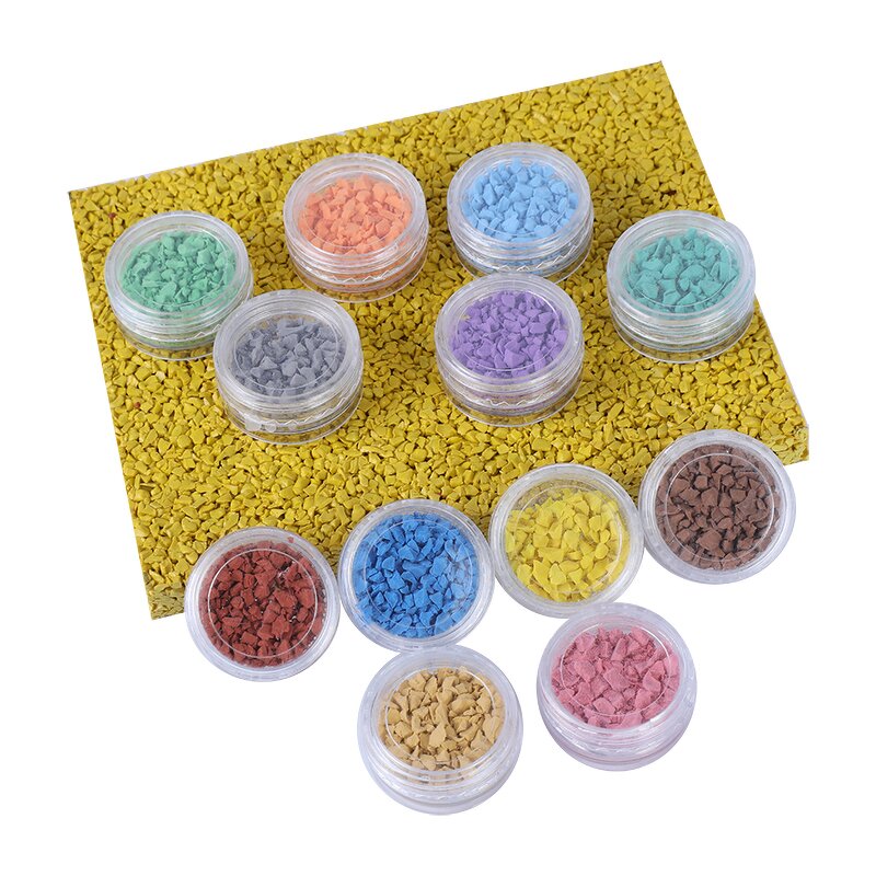 EPDM Rubber Particles Manufacturer - Recycled Safety Colorful Granulated