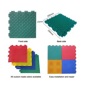 Interlocking Flooring Factory - Direct Sale Plastic Suspended Floor