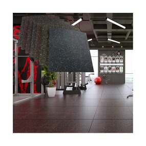 EPDM Rubber Gym Mats Manufacturer - Secure-Lock Shock Absorbing