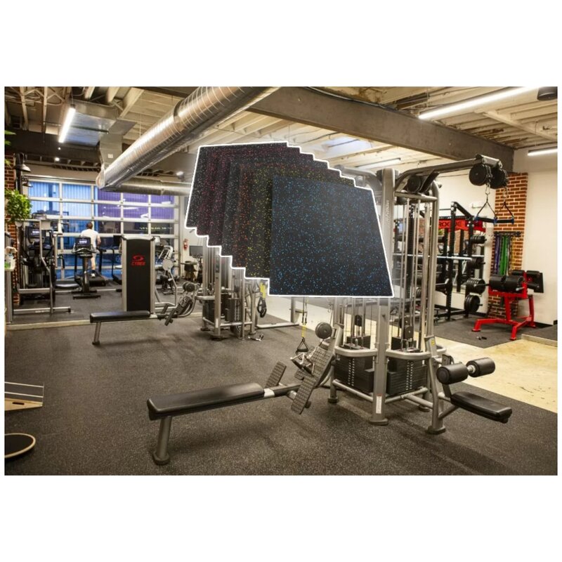 EPDM Gym Flooring Factory - Quick-Clip Design Safe Eco-Friendly