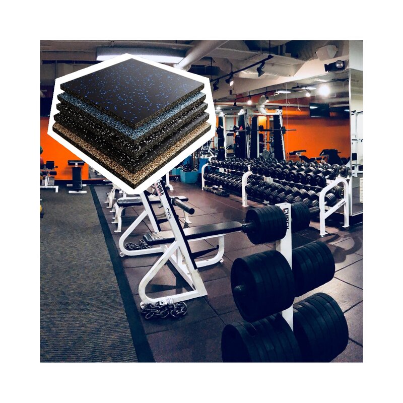 EPDM Rubber Tiles Manufacturer - Interlocking System Shock Absorption