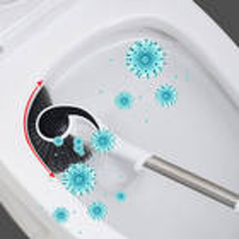 Toilet Brush Factory - OEM Silicone Cleaning Bowl Brush Kit