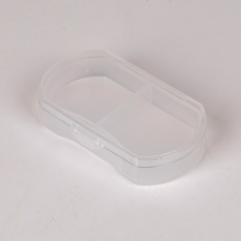 Medicine Box Factory - OEM 2-Compartment Transparent Pill Box