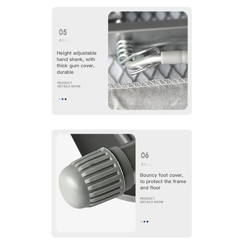 Foldable Ironing Board Factory - OEM Hotel Laundry Steam Board