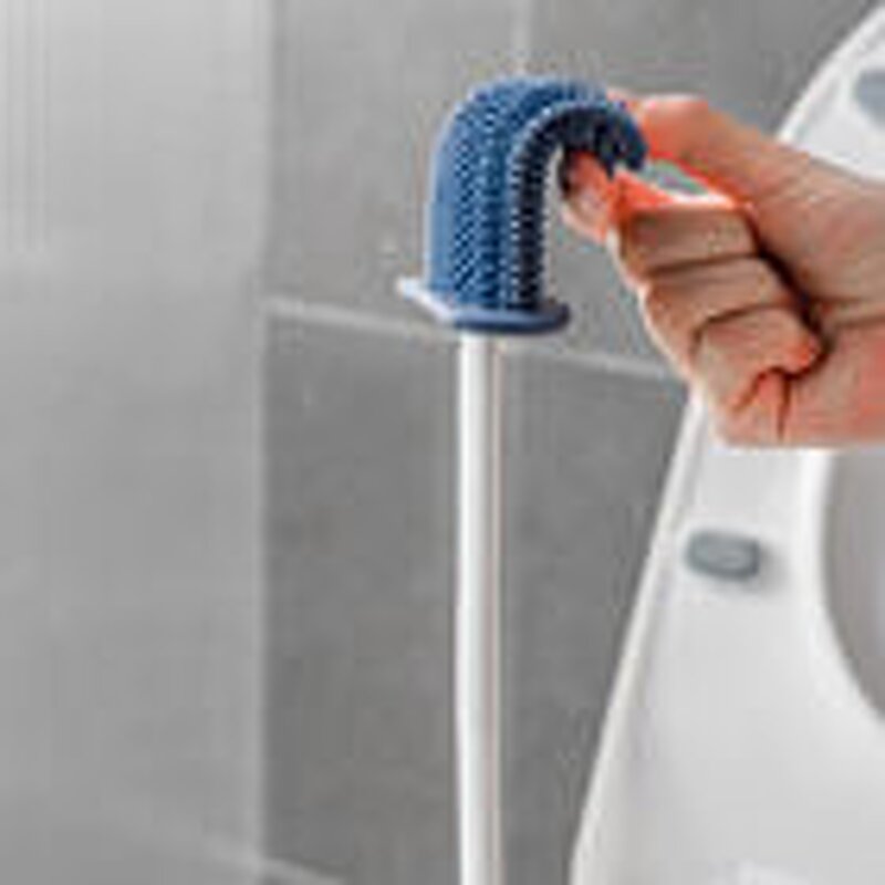 Toilet Brush Set Factory - OEM Silicone Wall Mounted Holder