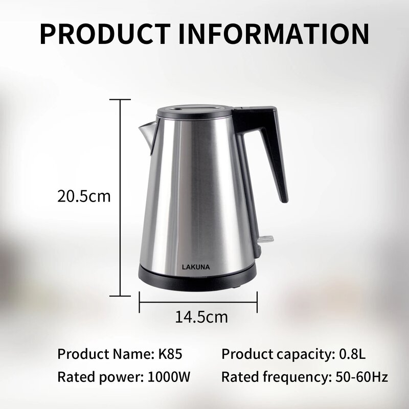 Mini Electric Kettle Factory - OEM Hotel Guestroom Water Kettle