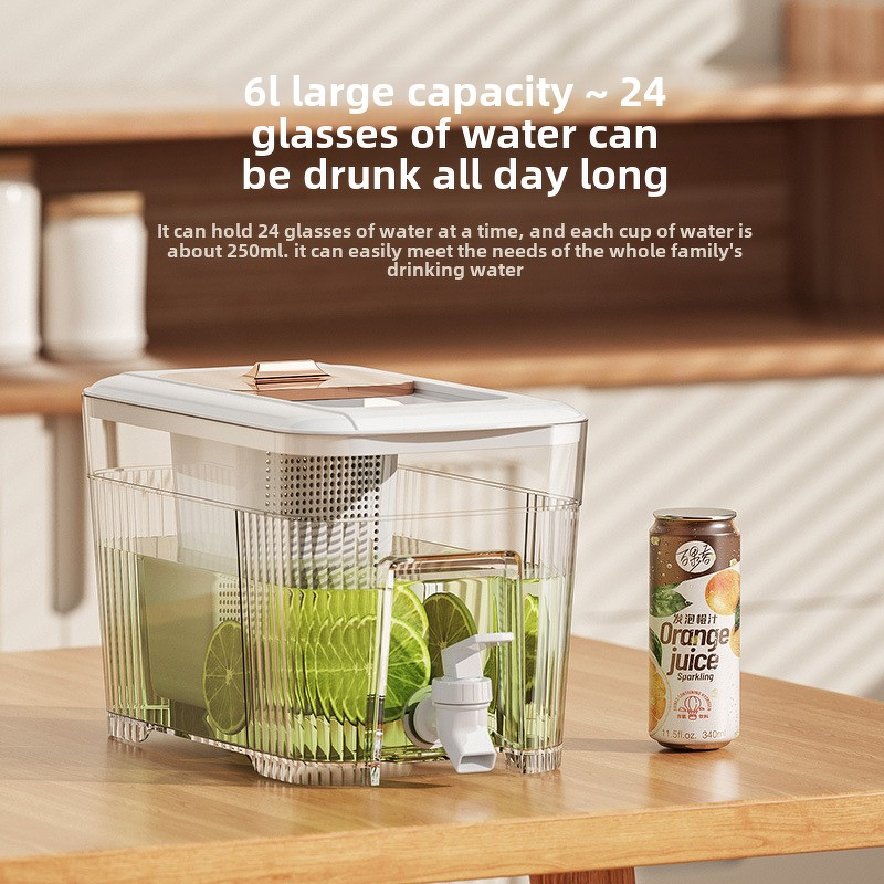 Cool Water Kettle Factory - OEM 6L Refrigerator Jug Supplier