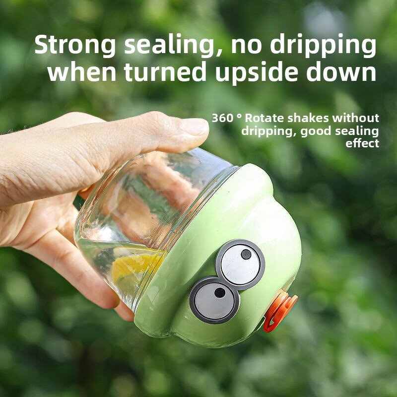 Glass Water Bottle Factory - OEM Mini Cute Cartoon Kids Cup