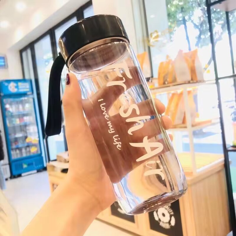 Sports Water Bottle Factory - OEM 600mL Plastic Portable Cup
