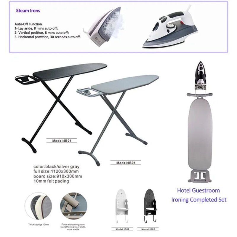 Wall Mounted Ironing Board Factory - OEM Foldable Hotel Board