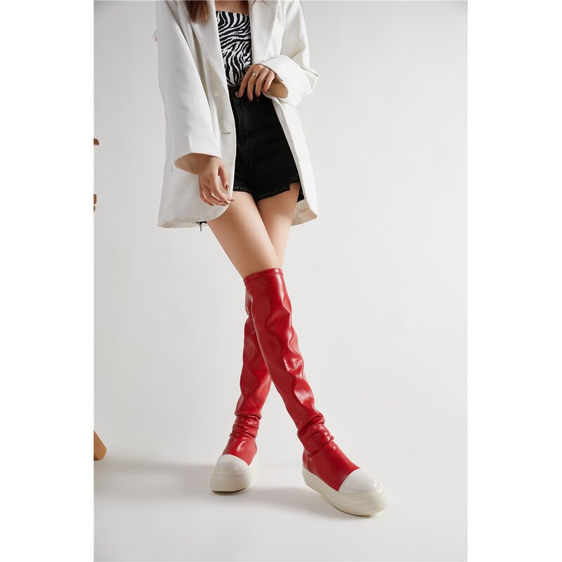 Slippers Women Manufacturer - Embossed Cotton Plus Size Fur Sandals