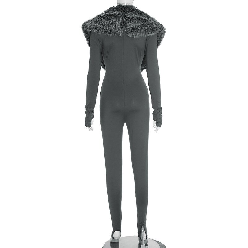 Bodysuits Women Factory - Leopard Print Mesh Patchwork Sexy