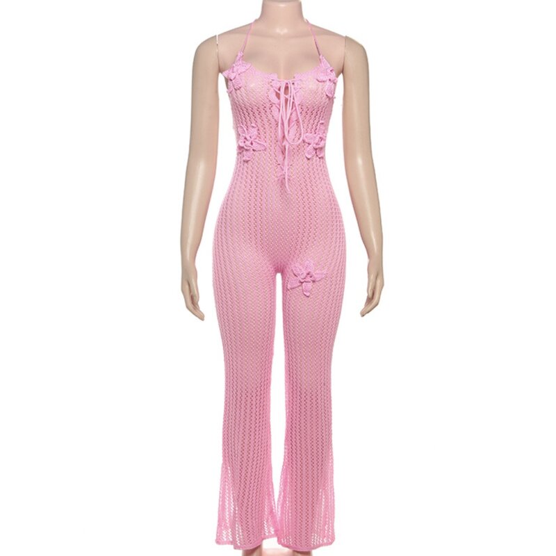 Jumpsuit Women Manufacturer - Fall Sexy Hollow Out Furs Plush