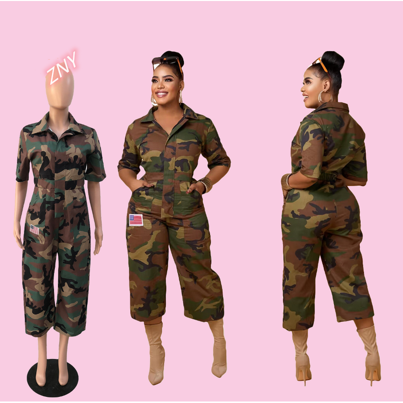 Jumpsuit Women Manufacturer - Satin Elegant Feather Deep V-neck