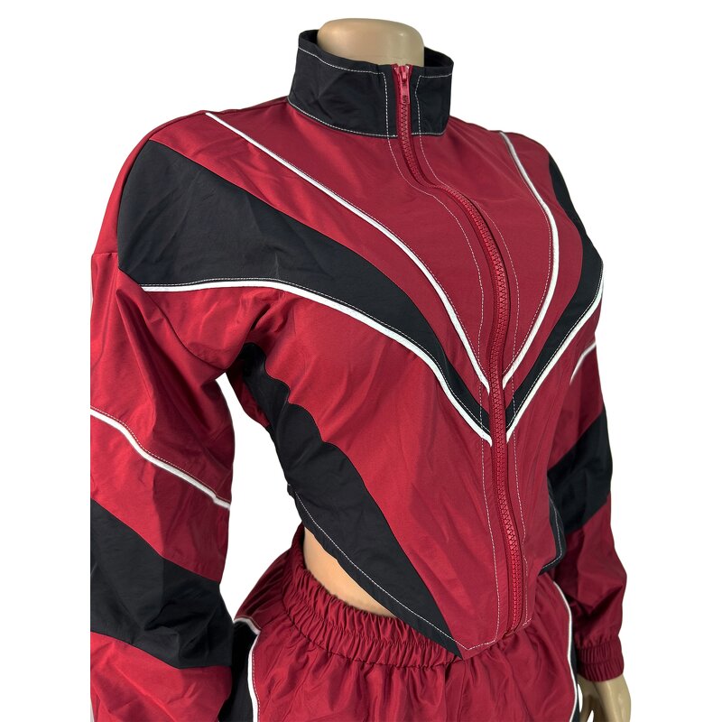 Skirt Set Women Manufacturer - Spring Rhinestones Print Crop Top