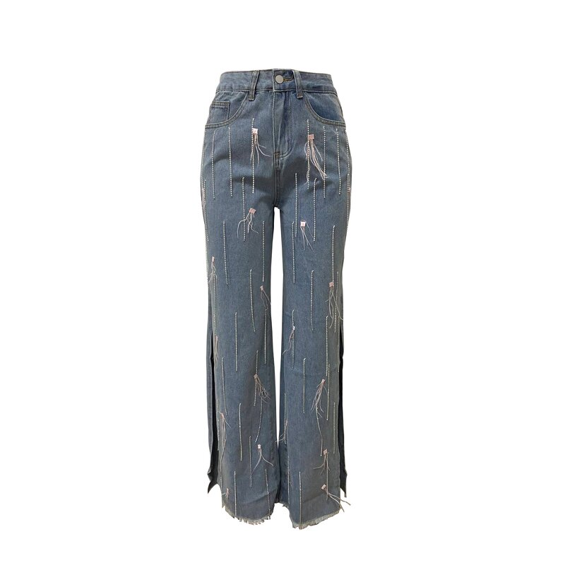 Cargo Pants Women Manufacturer - 2025 Detachable Snap Button Denim