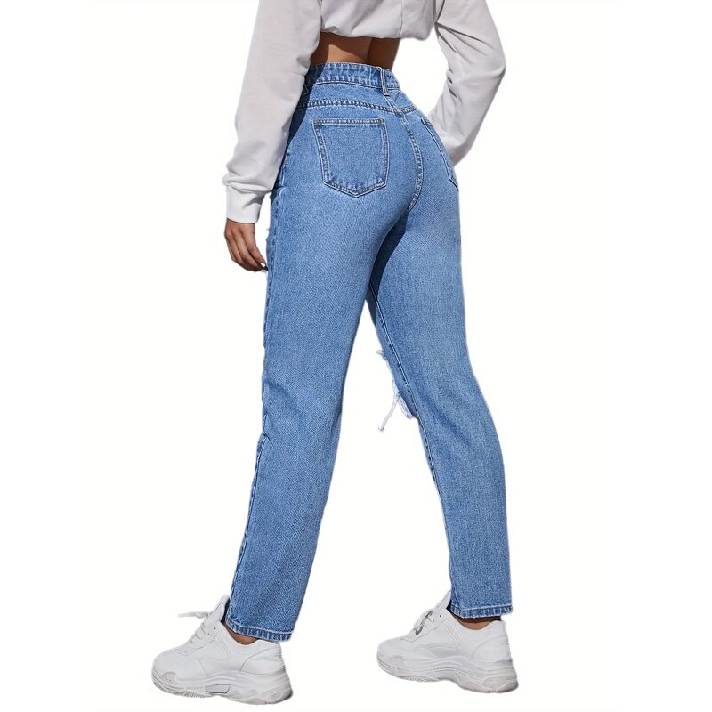 Flare Pants Women Factory - 2025 Printed Patchwork High Waist Boot