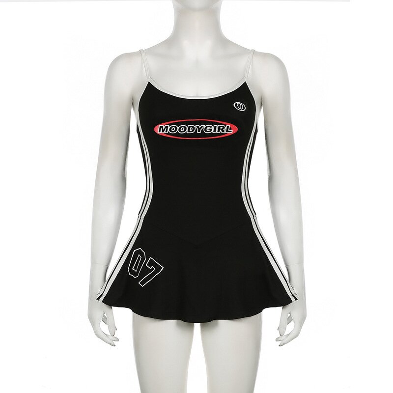 Mini Dress Women Factory - 2025 Lace Black Sleeveless Hollow Out