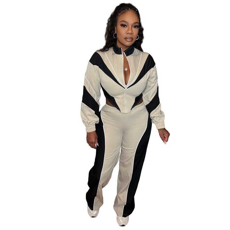 Skirt Set Women Manufacturer - Spring Rhinestones Print Crop Top