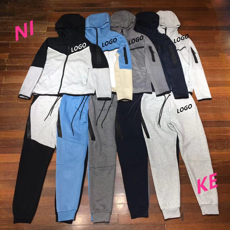 Sweat Suits Men Factory - Luxury Brand Zip up Slim Fit Jogging