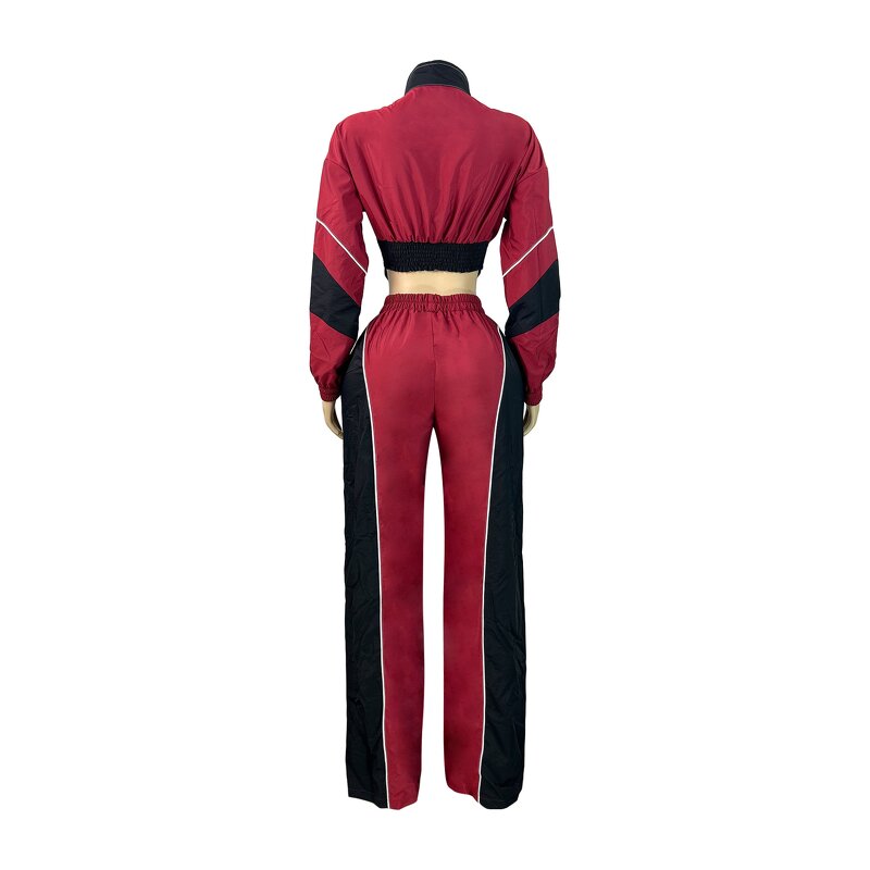 Skirt Set Women Manufacturer - Spring Rhinestones Print Crop Top