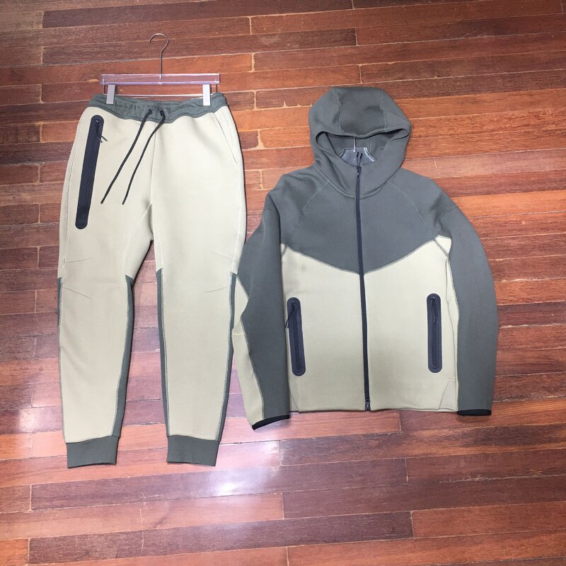 Tracksuit Men Factory - Famous Brands Slim Fit Tech Cotton Jogging