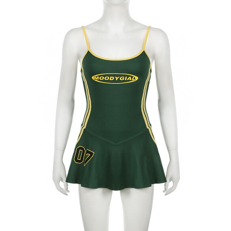 Mini Dress Manufacturer - 2025 Summer Splicing Printed Patchwork