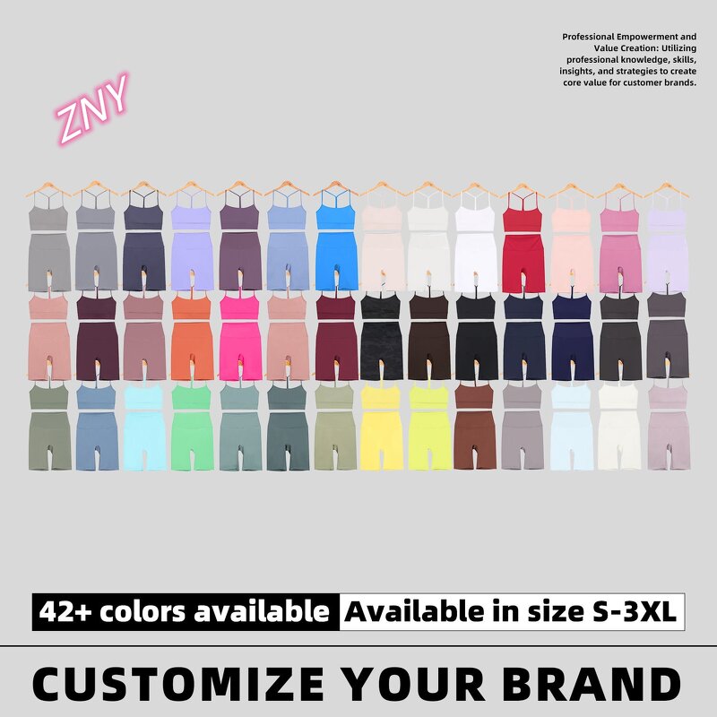 Sports Set Women Factory - Y Shape Bra Skirt Set Tank Top