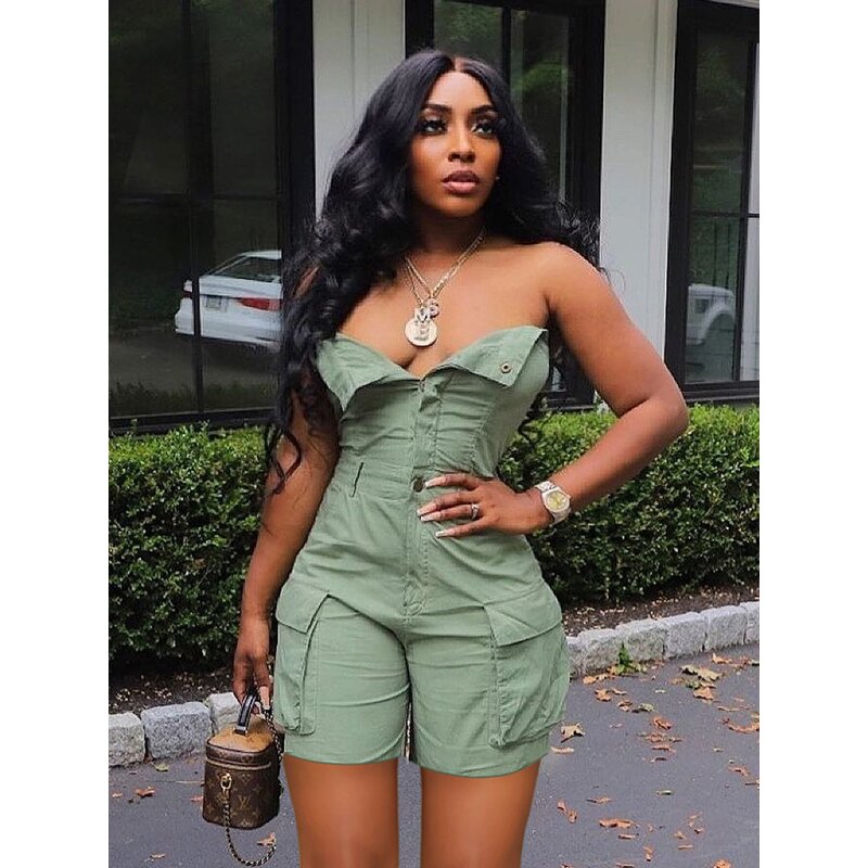 Jumpsuit Women Factory - 2025 Hoodie Zipper Sleeveless Drawstring