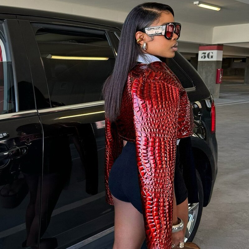 Jacket Women Factory - Winter Crop Active Gym Warm Bomber Letterman