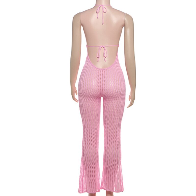 Jumpsuit Women Manufacturer - Fall Sexy Hollow Out Furs Plush